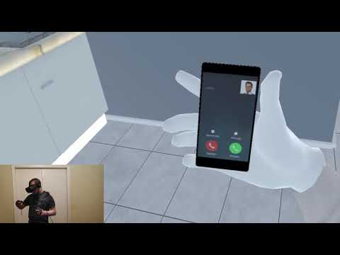 VR schizophrenia simulation preview